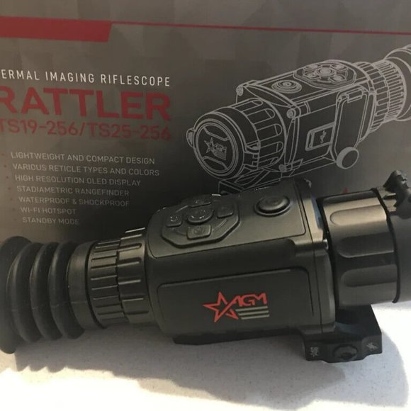 AGM Rattler TS19-256 Thermal Imaging Scope - Picture 1 of 10